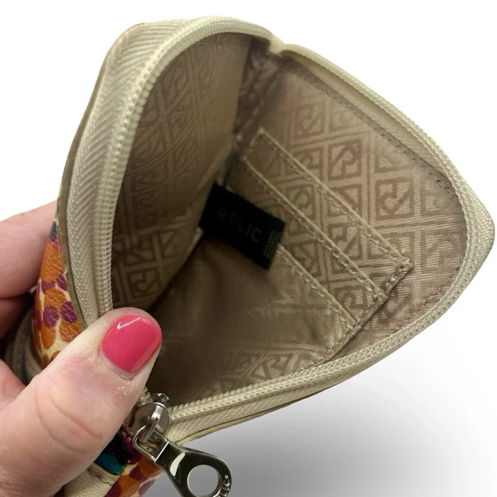 Relic Boho Floral Wristlet‎ ID Holder Travel Vacation Festival Card Wallet Gypsy